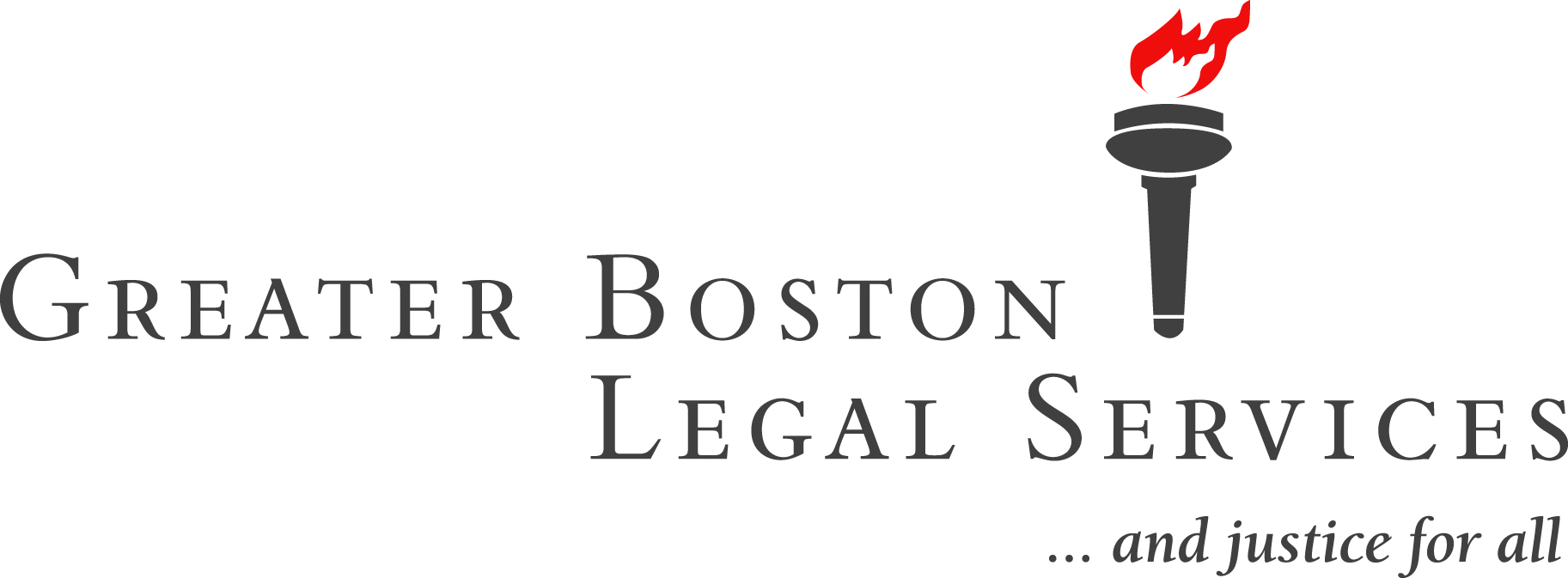 Greater Boston Legal Services torch logo 