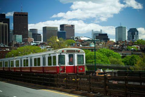 Boston Red Train